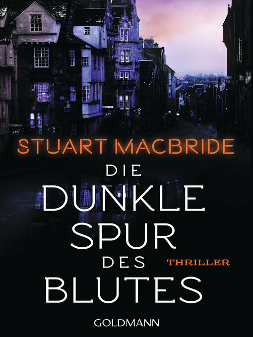 Title details for Die dunkle Spur des Blutes by Stuart MacBride - Wait list